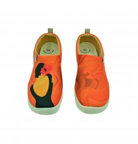 HD HUSHDAS （Back 12)Painted canvas shoes
