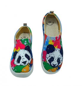 HD HUSHDAS (Panada 02)Painted Canvas Slip On Walking Shoes Lightweight Casual Running Sneakers
